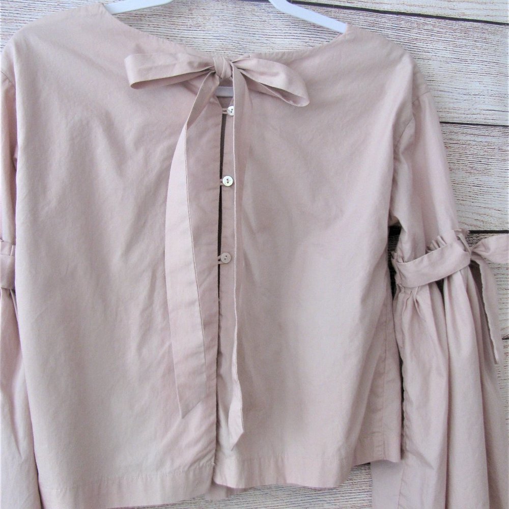 Free People So Obviously Yours Bell Sleeve Top - Picture 9 of 12